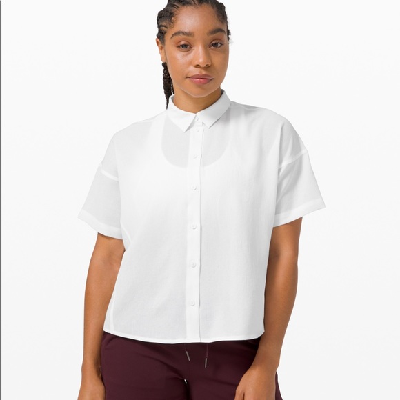 Lululemon Full Day Ahead Short Sleeve Shirt